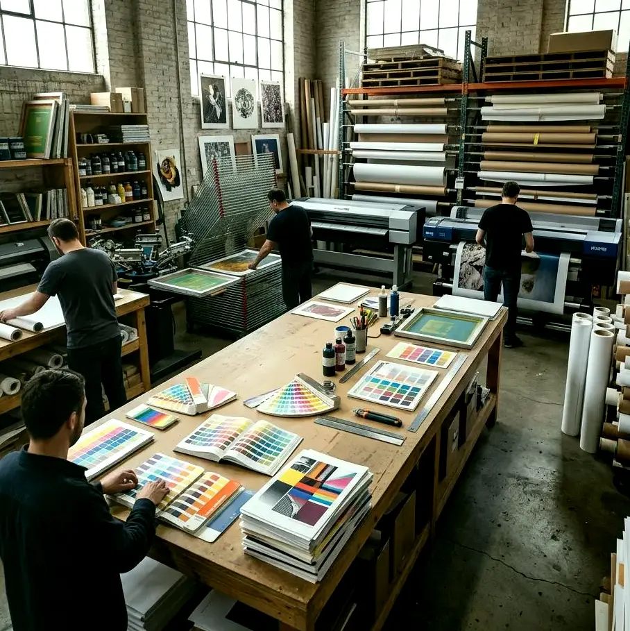 Peaceful Night — printstudio in Hamburg
